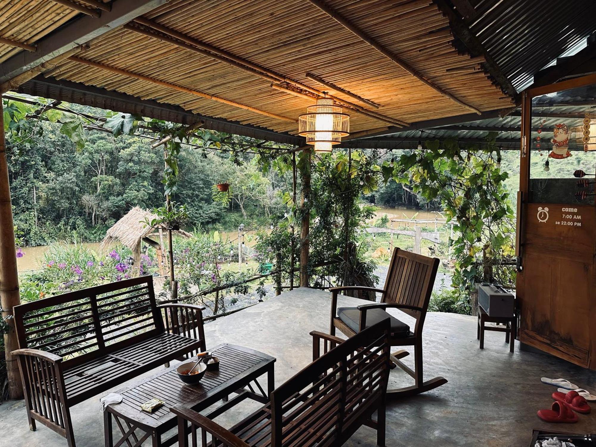 Coi Nguon Farm Glam Mang Den Hotel Kon Von Kla Ngoại thất bức ảnh