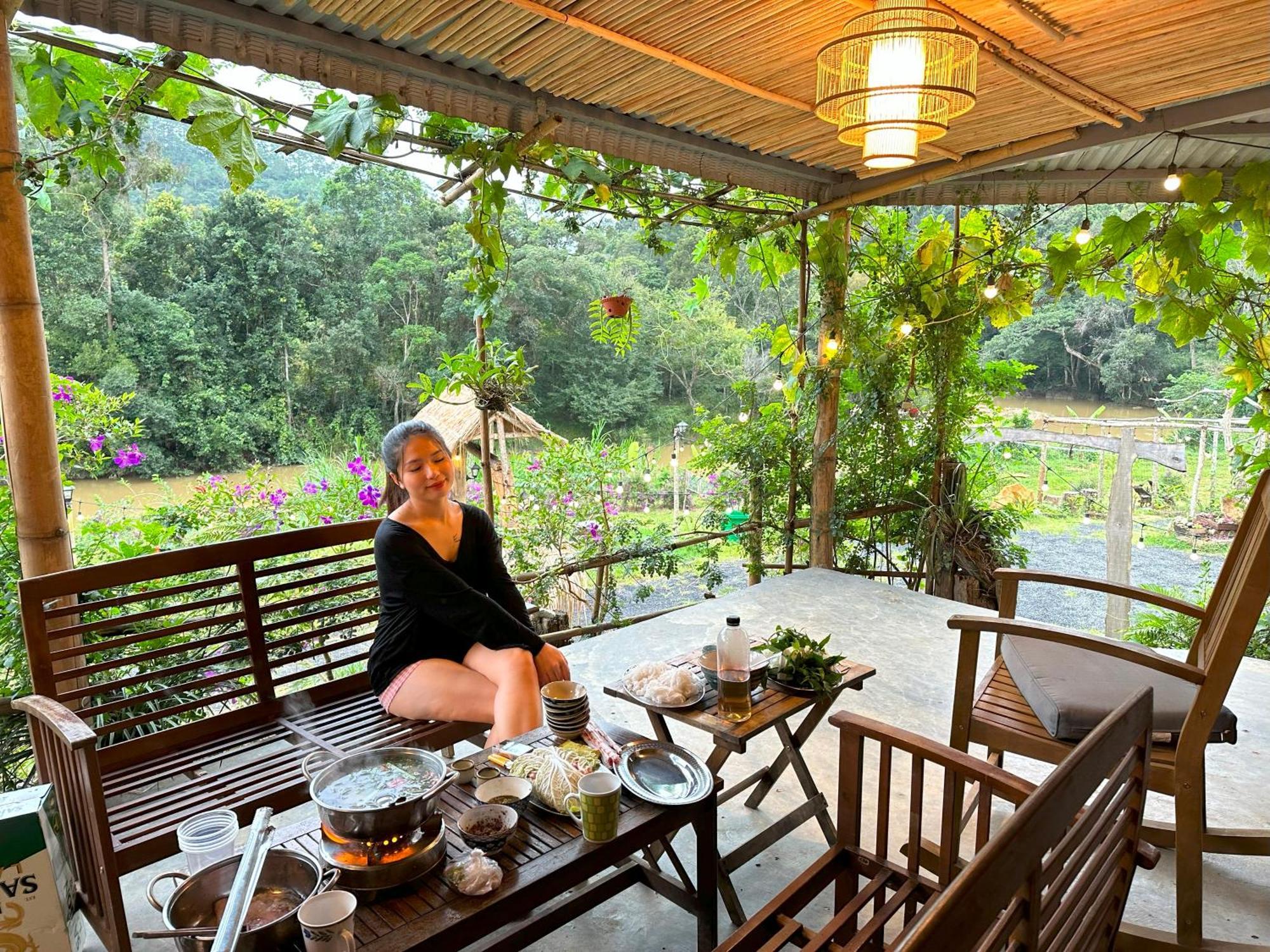 Coi Nguon Farm Glam Mang Den Hotel Kon Von Kla Ngoại thất bức ảnh