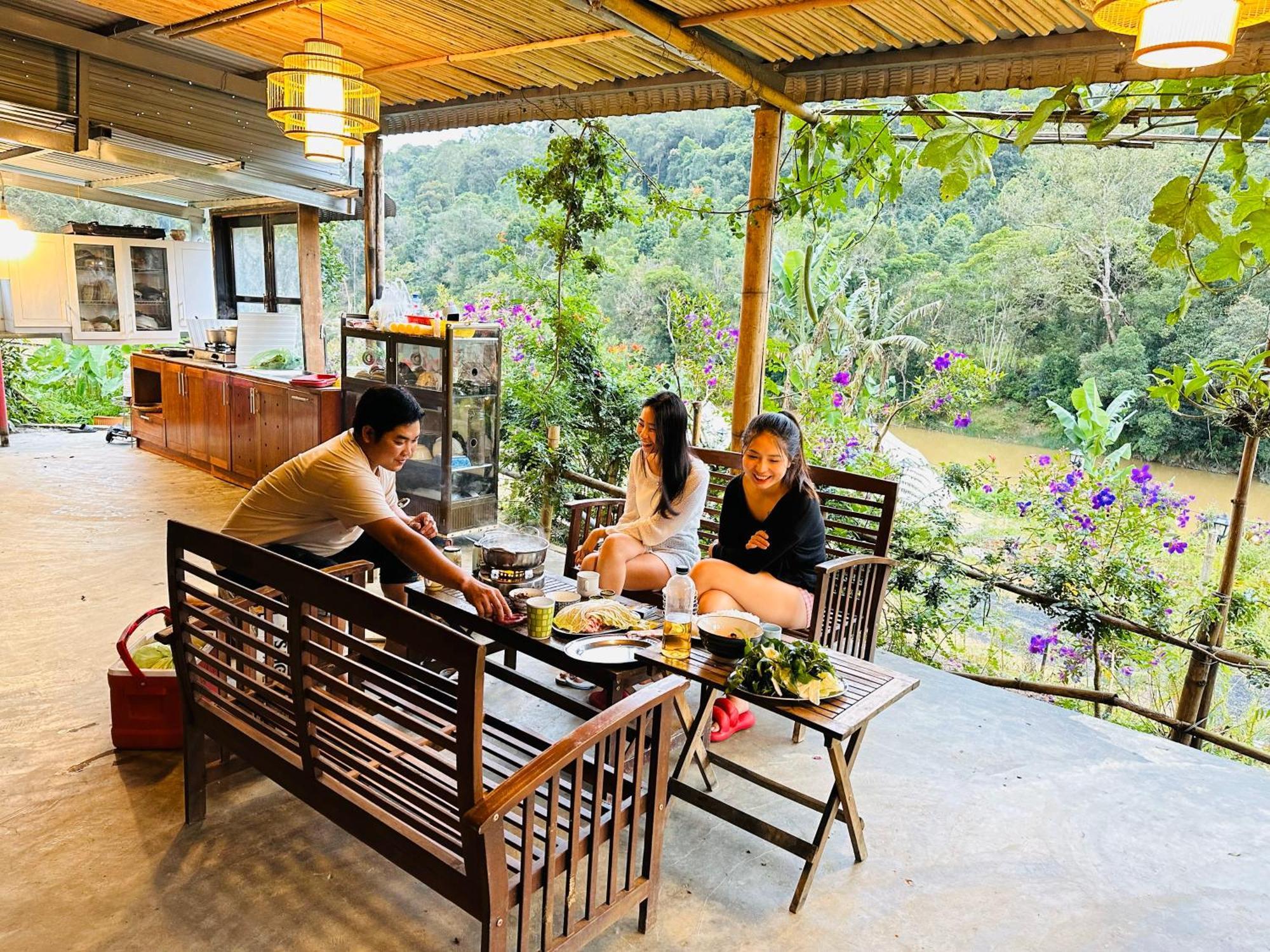 Coi Nguon Farm Glam Mang Den Hotel Kon Von Kla Ngoại thất bức ảnh
